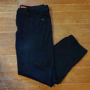 14 Short Dressbarn Black Jeans